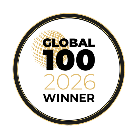 Global 100 Awards winner 2026